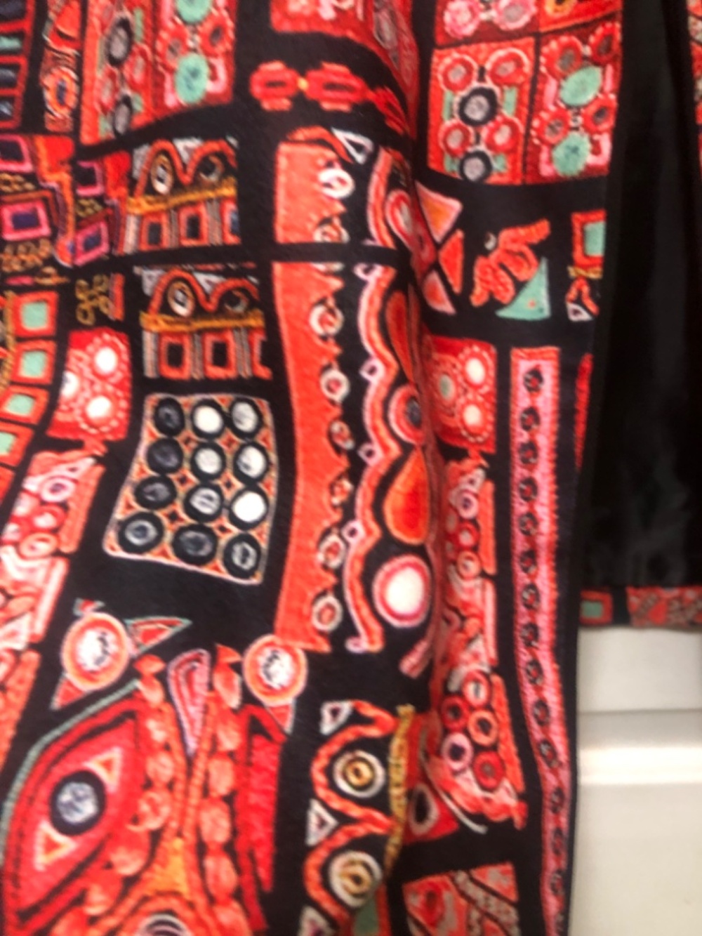 Floryday women's patterned jacket. Size M NWT - Picture 4 of 6